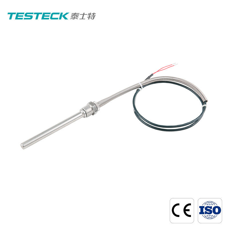 Steam Turbine Pt100 Resistance Temperature Detector Dengan Sealing Thread