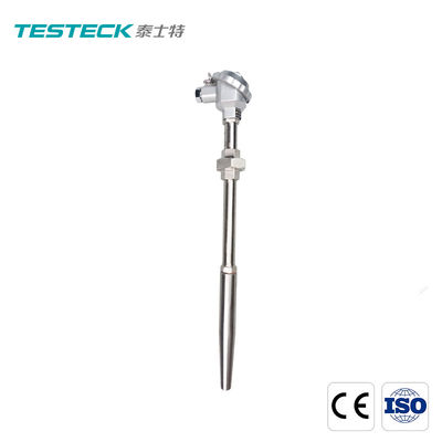 Boiler Tekanan Tinggi PT100 Thermocouple Sensor K Type Resistance Detector