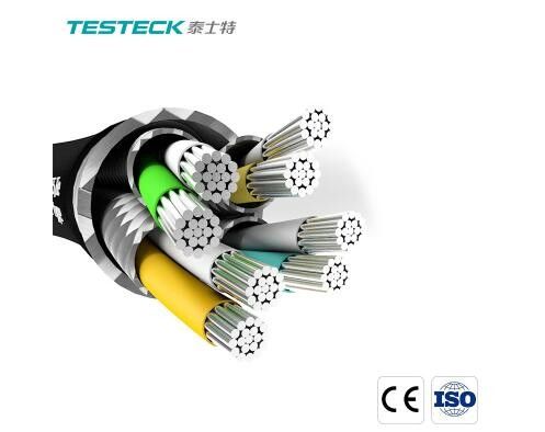 Kabel Twisted Simetris 300V CAT5 100 Ohm untuk industri transit kereta api